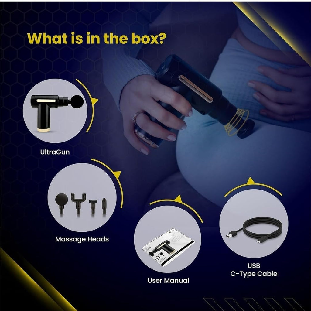 Pro Massage Gun – Deep Tissue Percussion Massager