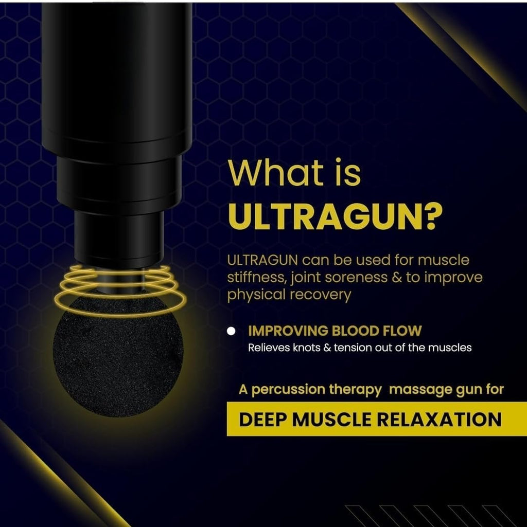 Pro Massage Gun – Deep Tissue Percussion Massager