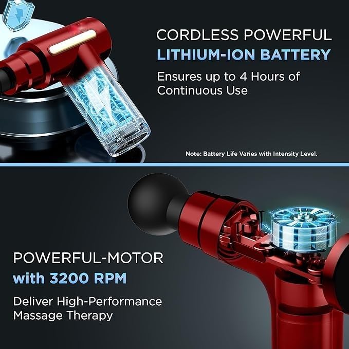 Pro Massage Gun – Deep Tissue Percussion Massager