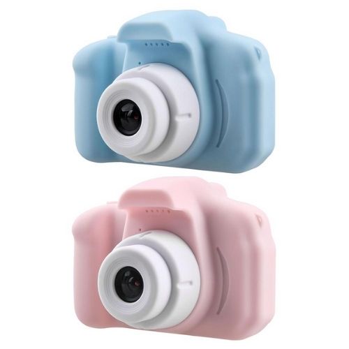 Kids Digital Camera for Boys & Girls | HD Photo & Video Camera with Silicone Protective Case | Rechargeable Mini Toddler Camera Birthday Gift