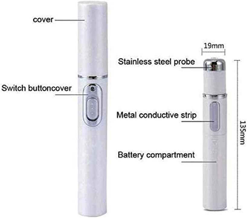 7 Color LED Photon Facial Beauty Wand – Anti-Aging Skin Tightening Massager with EMS & Heat Therapy, Rechargeable Face Lifting Device for Women & Men