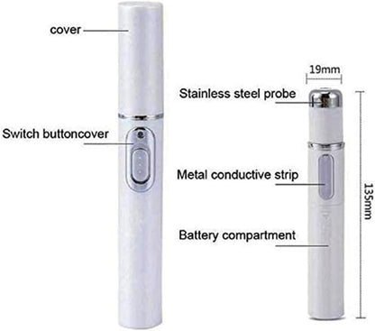 7 Color LED Photon Facial Beauty Wand – Anti-Aging Skin Tightening Massager with EMS & Heat Therapy, Rechargeable Face Lifting Device for Women & Men